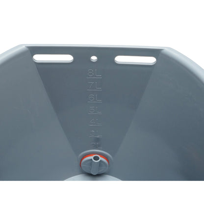 8L bucket with 3 teats for calves drinking Breckner Germany