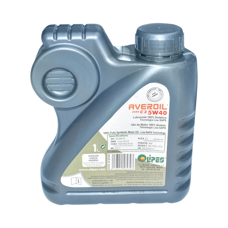 Olipes Averoil 5W40 C3 1L Oil