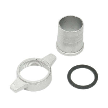Coupling connection 2 toll with nut and aluminum gasket for irrigation water hose with internal thread