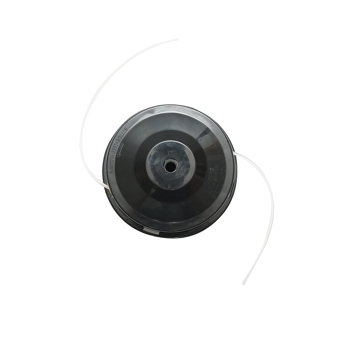 Universal drum cap for brush cutter with wire and M10 x P1.25LH left thread attachment Breckner Germany