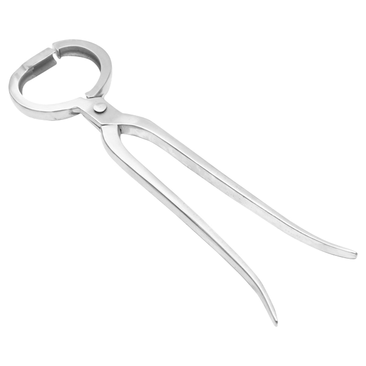 Nasal ring applicator pliers for ruminants