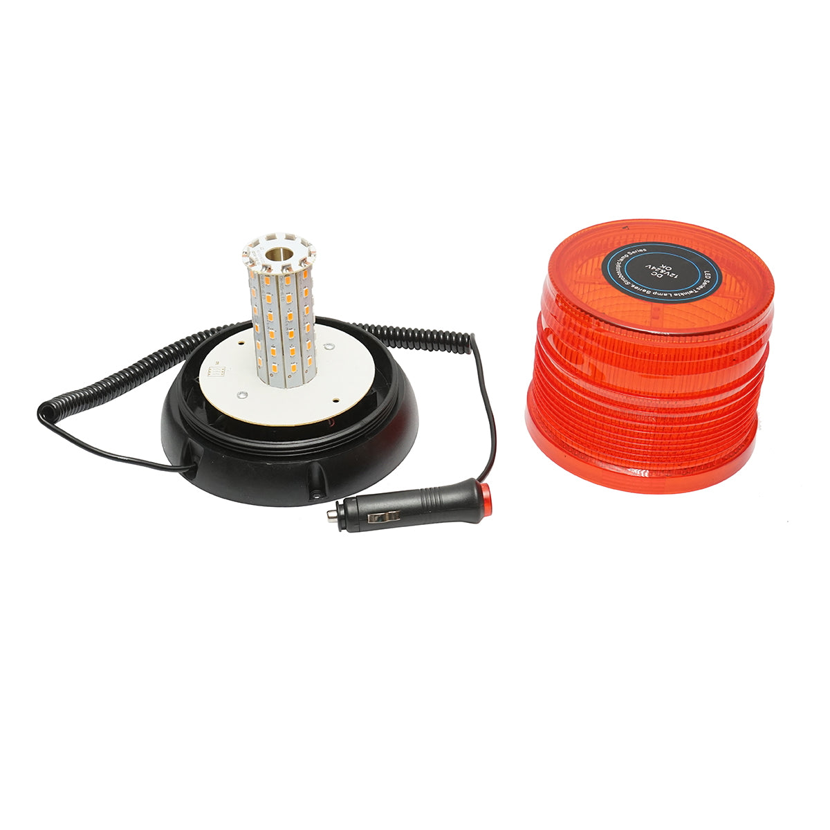 12-24V LED beacon with magnetic base IP65