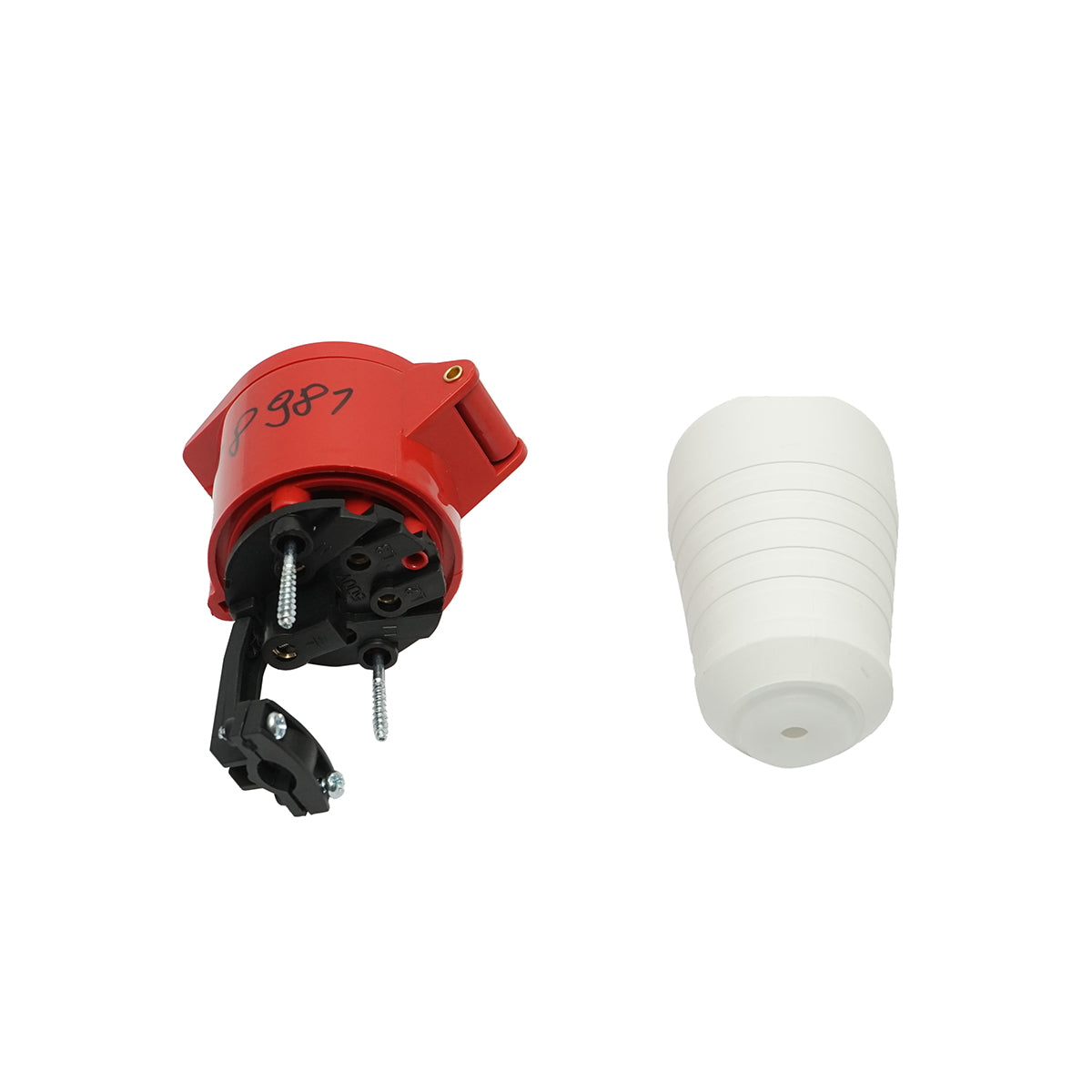 Mobile three-phase industrial socket 16A, 415V, IP44, 6H Suntree