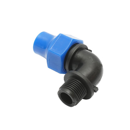 Compression fitting with external thread D16mmx1/2 toll for irrigation systems