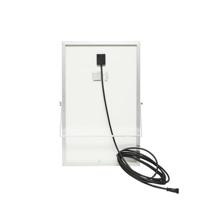 400W LED lamp with 28W mono solar panel with remote control Breckner Germany