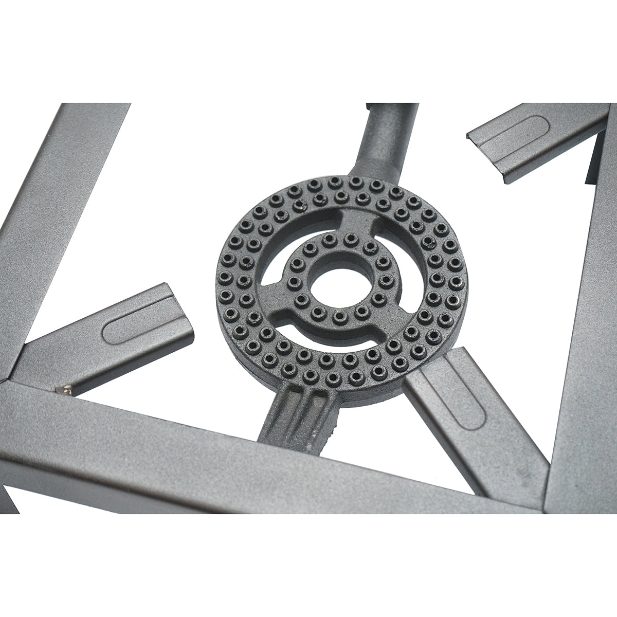 Pirostrie, square gas burner with 4 legs 250x250x100mm