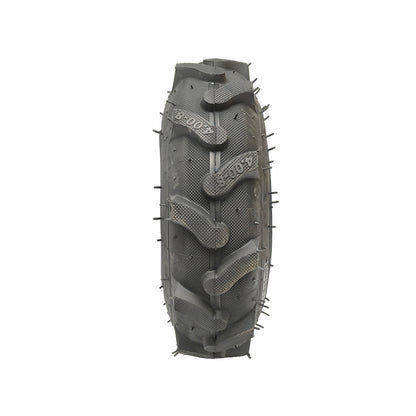 Agricultural tire 400/8 studded with tube for cultivator 8PR LP01