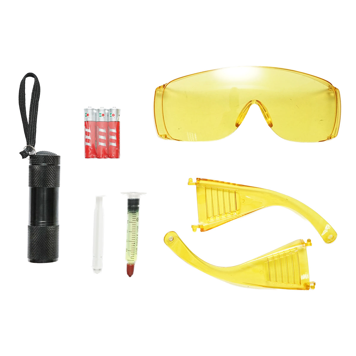 Car air conditioning system installation checker kit