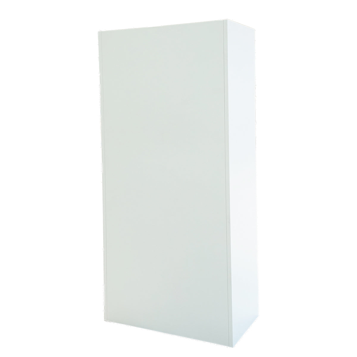 Metal cabinet locker type 1950x920x500mm with 2 secured doors, shelves and bar, gray Breckner Germany