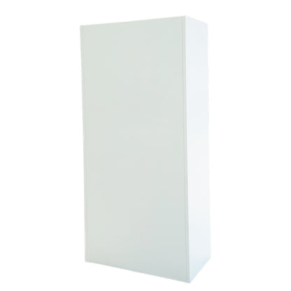 Metal cabinet locker type 1950x920x500mm with 2 secured doors, shelves and bar, gray Breckner Germany