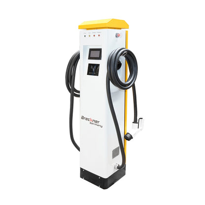 380V charging station, Type 2, 5M, AC 2x22 KW with 2 charging connectors