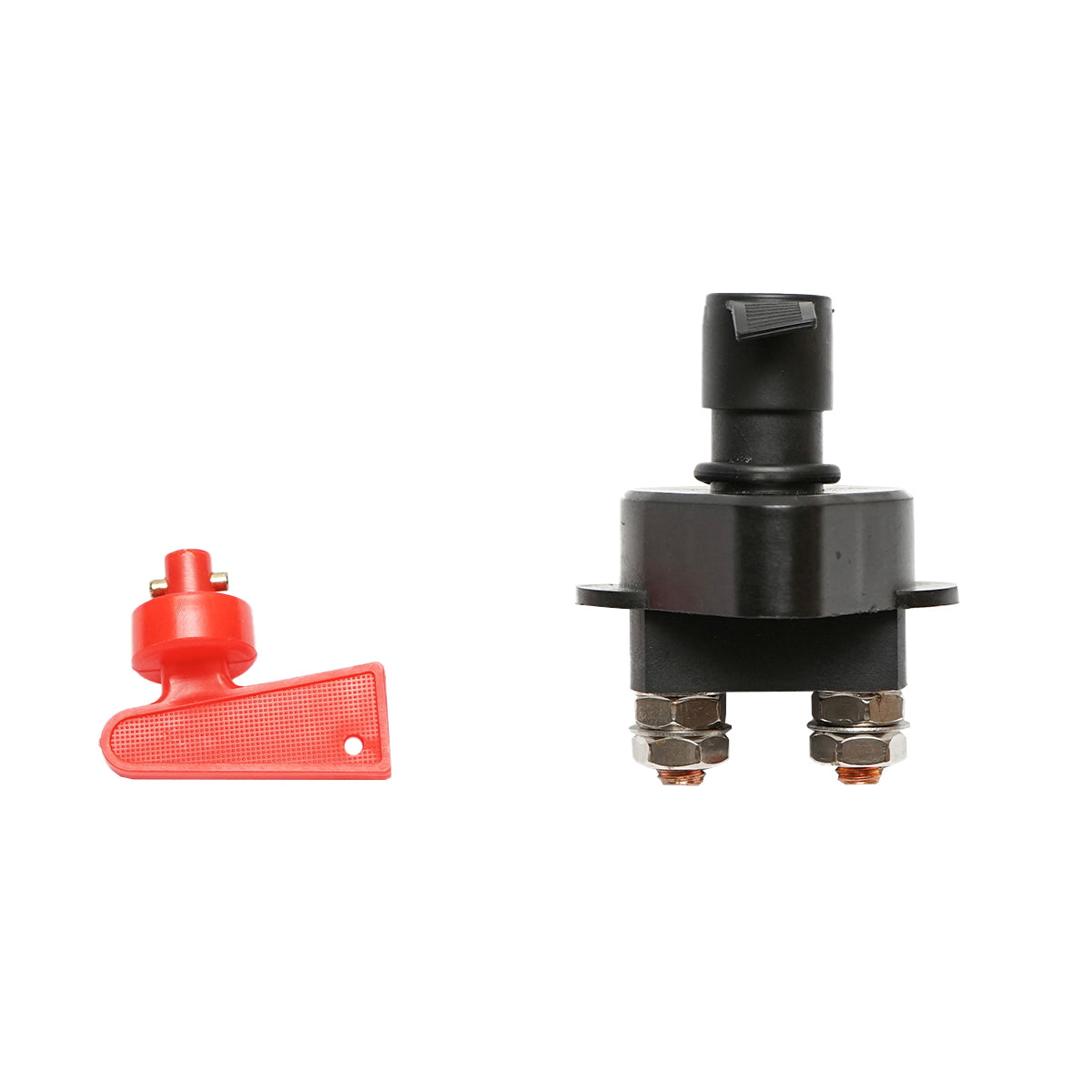 General contact 12/24V copper connector M10, plastic key with protection, grip distance 65mm Breckner Germany