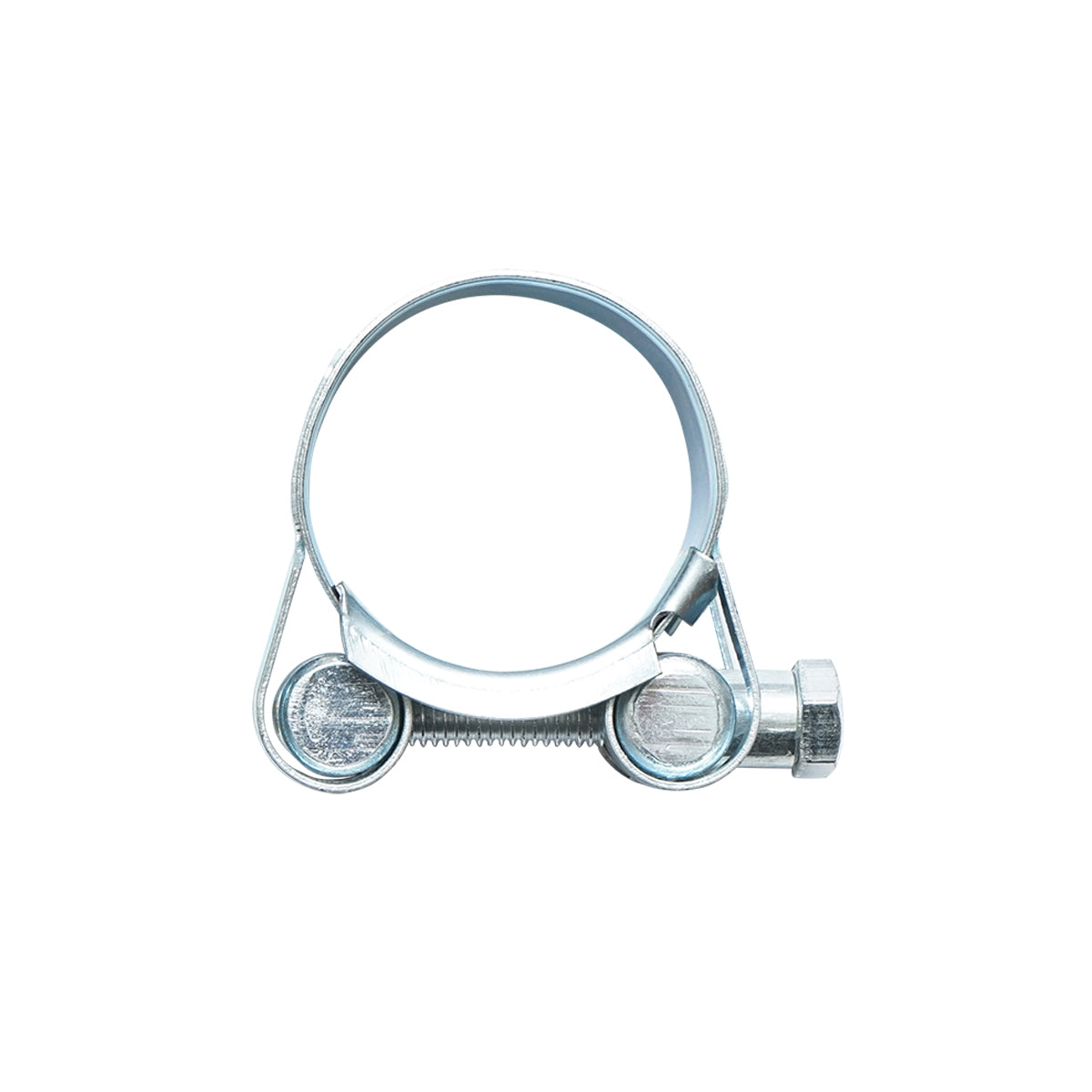 Force collar, galvanized metal clamp with screw W1 for hoses 30-33mm Breckner Germany