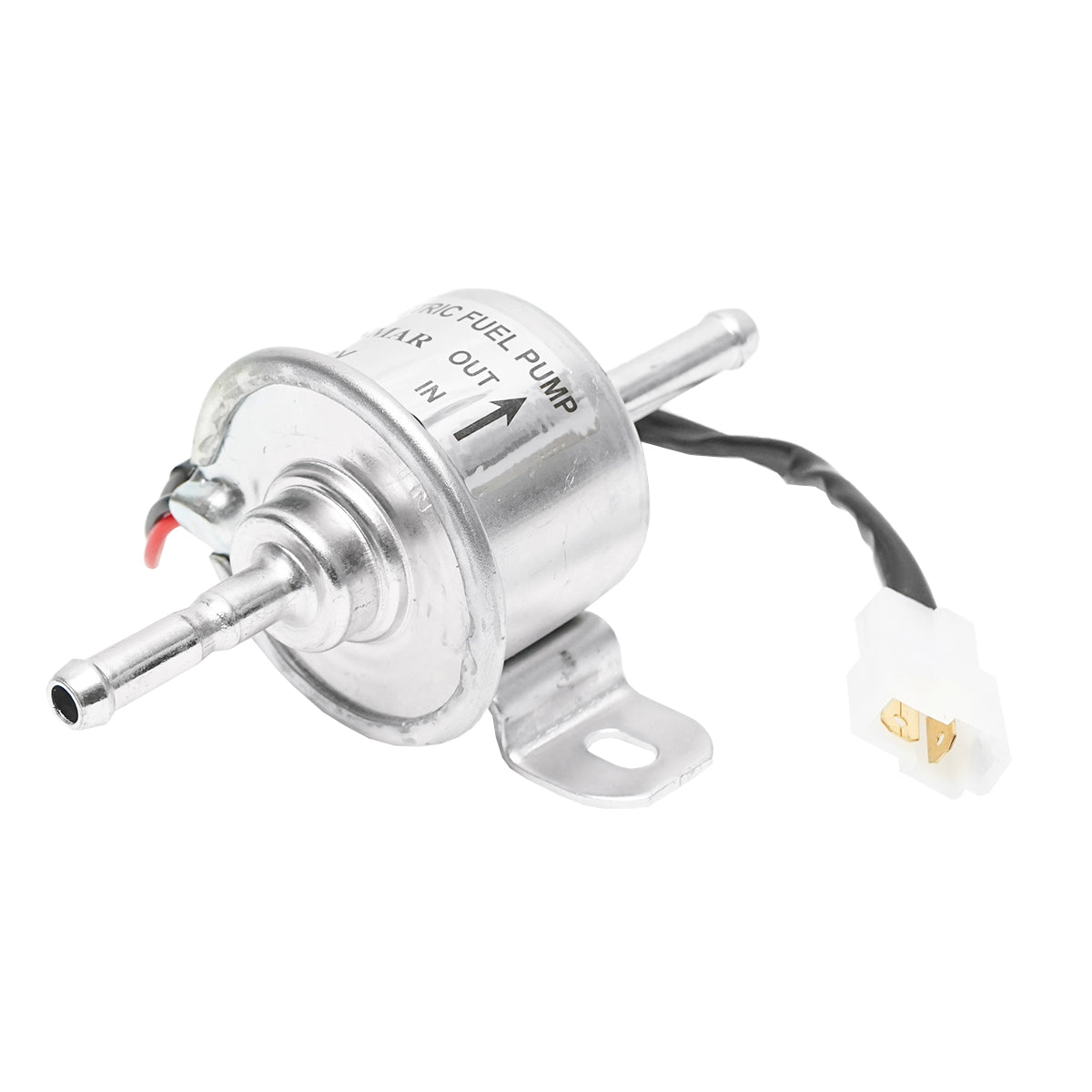 Universal electric fuel pump 12V, L=130mm, diameter 8mm for diesel/gasoline OEM 21SK07