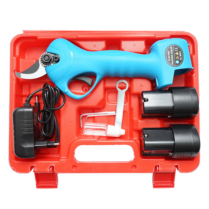850W electric garden shears with 2 Li-ion 16.8V batteries, diameter 0-25mm