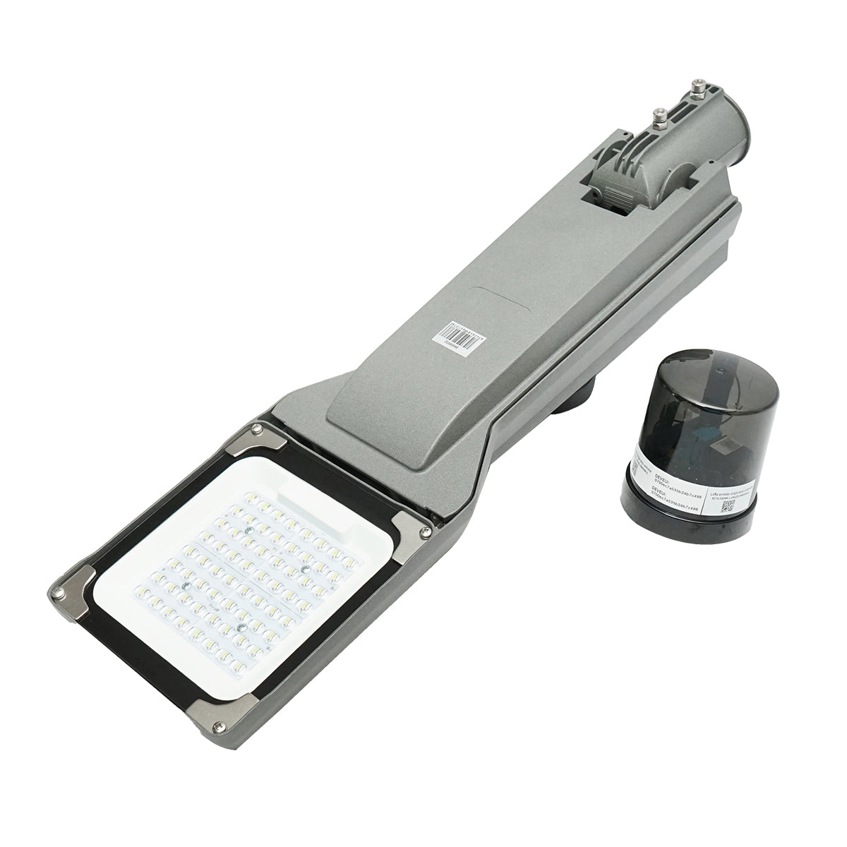 50W wireless LED solar street lamp, pole mount IP67 Breckner Germany