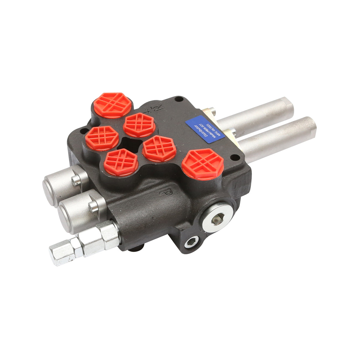Hydraulic distributor P80 for joystick cable with 2 circuits Breckner Germany