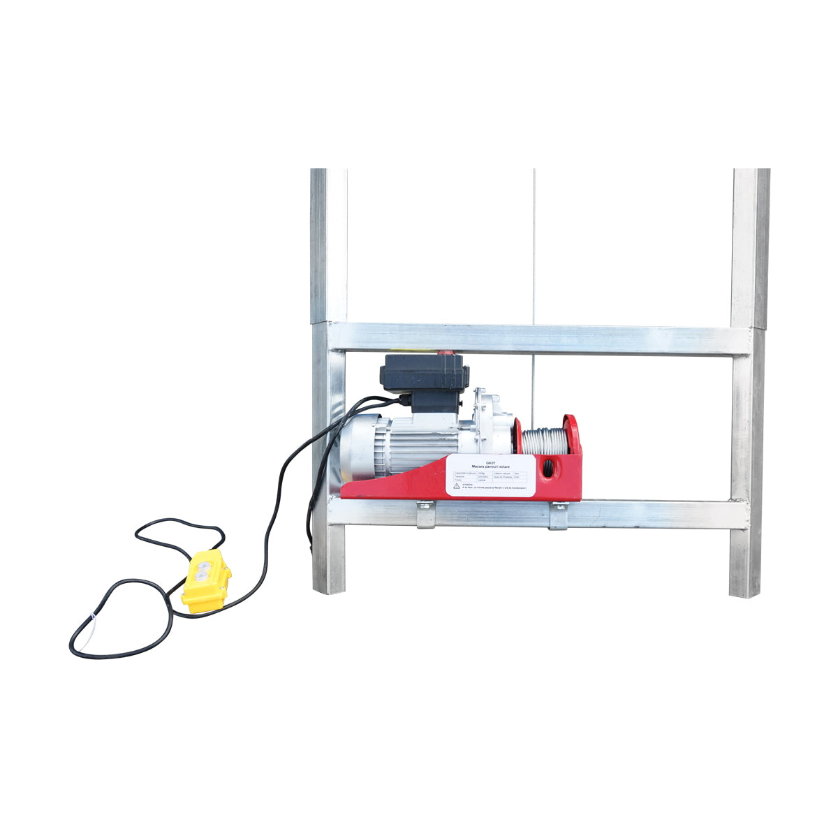 Electric lift with remote control for raising to the roof 12m