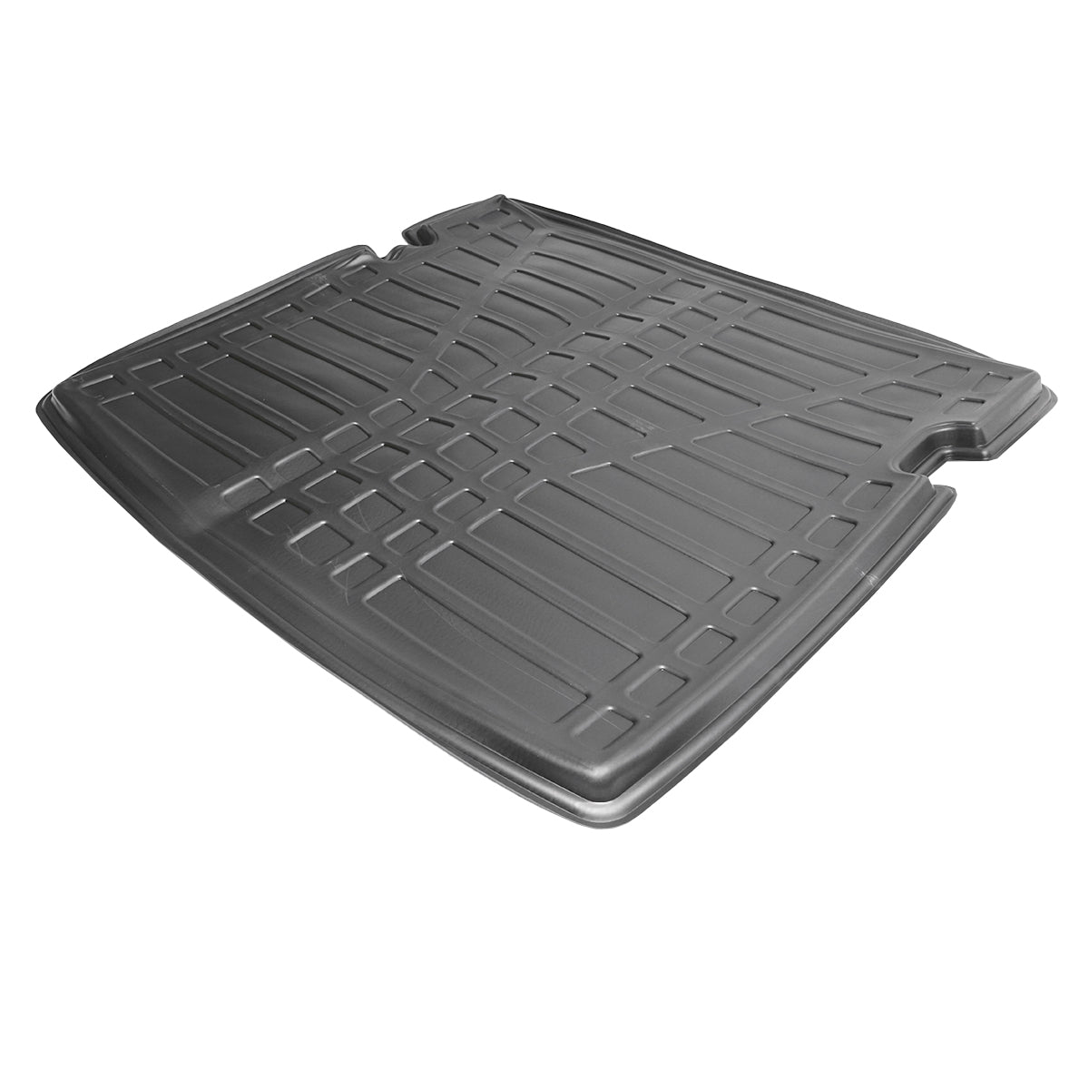 Rubber trunk mat for Dacia Duster 4x4 SUV manufactured from 2010 onwards.