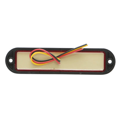 Slim red LED side marker lamp 12-24V, yellow FR1286R Breckner Germany
