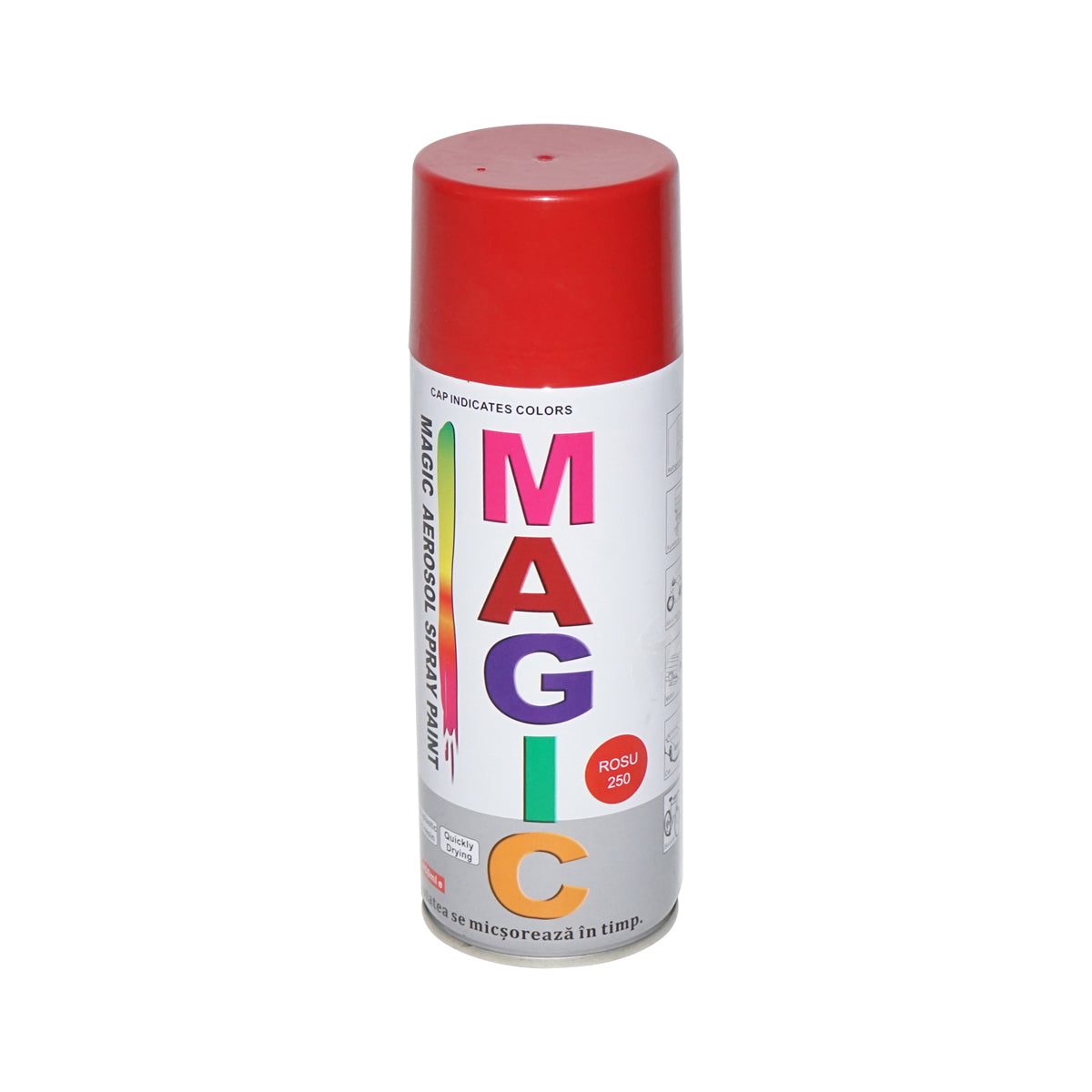 Magic red spray paint 250 450 ml