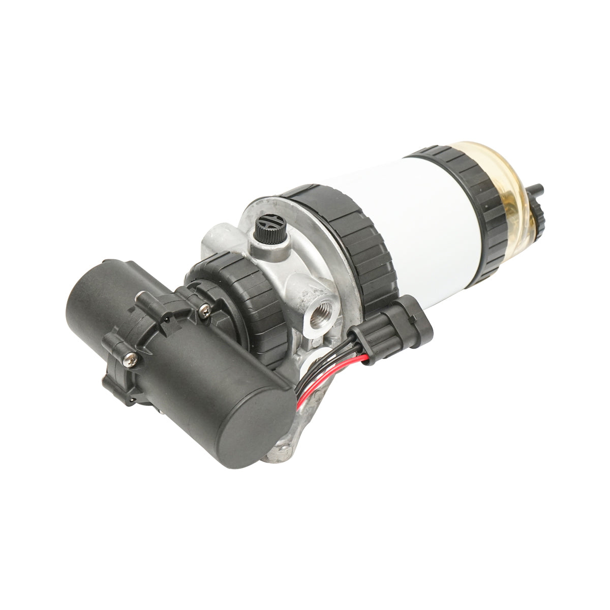 Electric fuel pump with filter for Case IH, New Holland, Ford OEM code 84271407, 87801794, 87802202, 84288071, 87802331