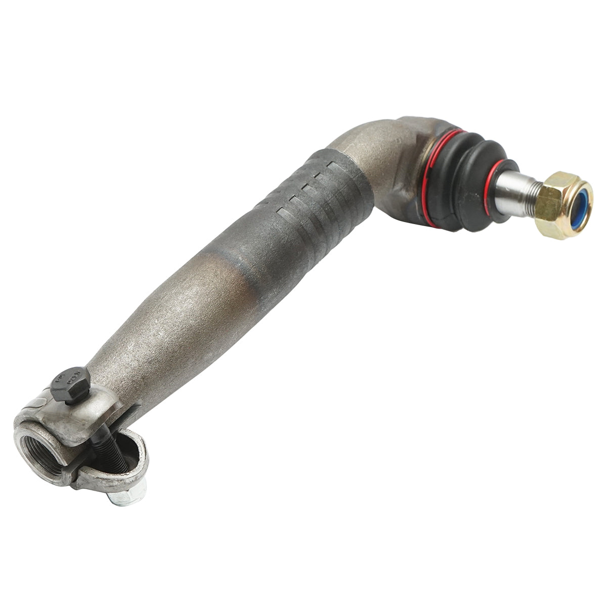 Left tie rod end for John Deere OEM code AL80537, AL110957, AL177963