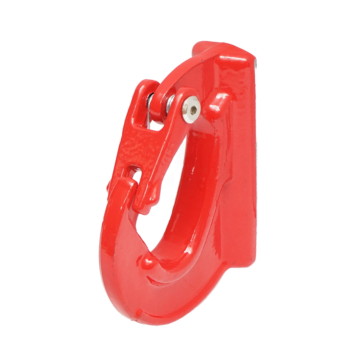 Weldable hook with a safety factor of 3T for heavy machinery