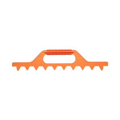Beehive frame distancing tool with 9 plastic rows
