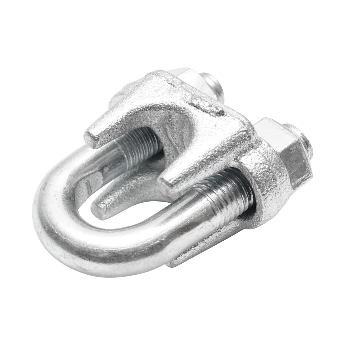 Galvanized clamp DIN 741-19 for 19 mm cable Breckner Germany