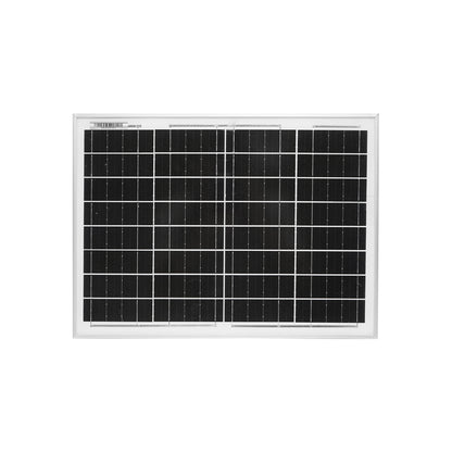 20W monocrystalline photovoltaic solar panel 400x300x17mm, 12/24V 10Ah charge controller, 1.5/2m cable Breckner Germany