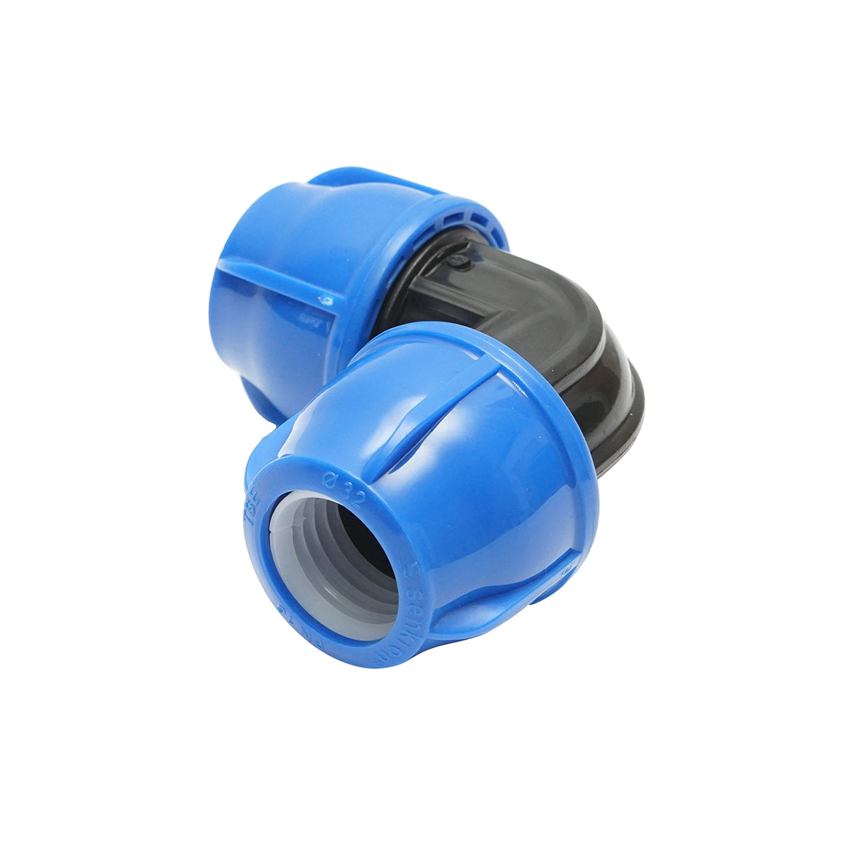Compression fitting D32x32mm PN10, for irrigation systems