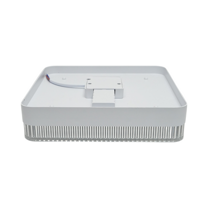 LED ceiling light 24W, 220V, adjustable light 3CCT 3000K/4000K/6500K, square body 180x180x40mm IP20