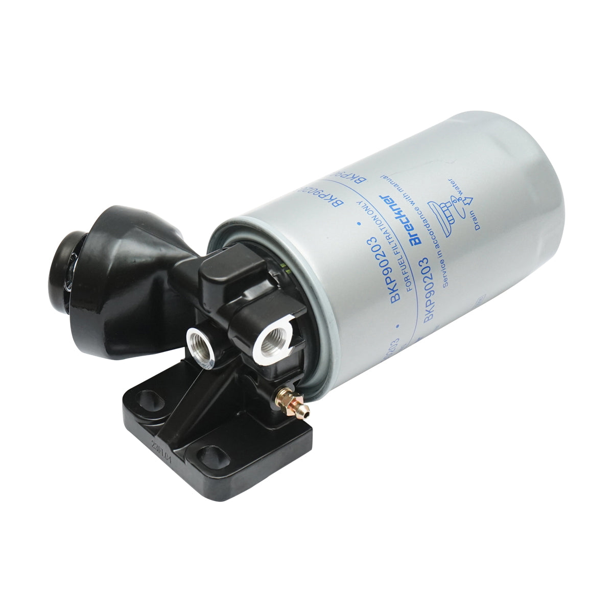 Diesel engine filter battery with side priming pump at 90 degrees for Iveco Stralis-Eurocargo-Trakker M16x1.5