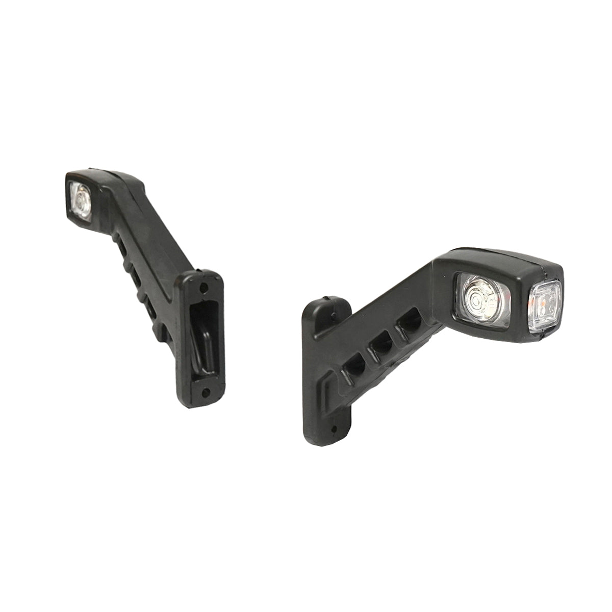 Set of side marker lamps with LED 12/24V, red-white-yellow Breckner Germany