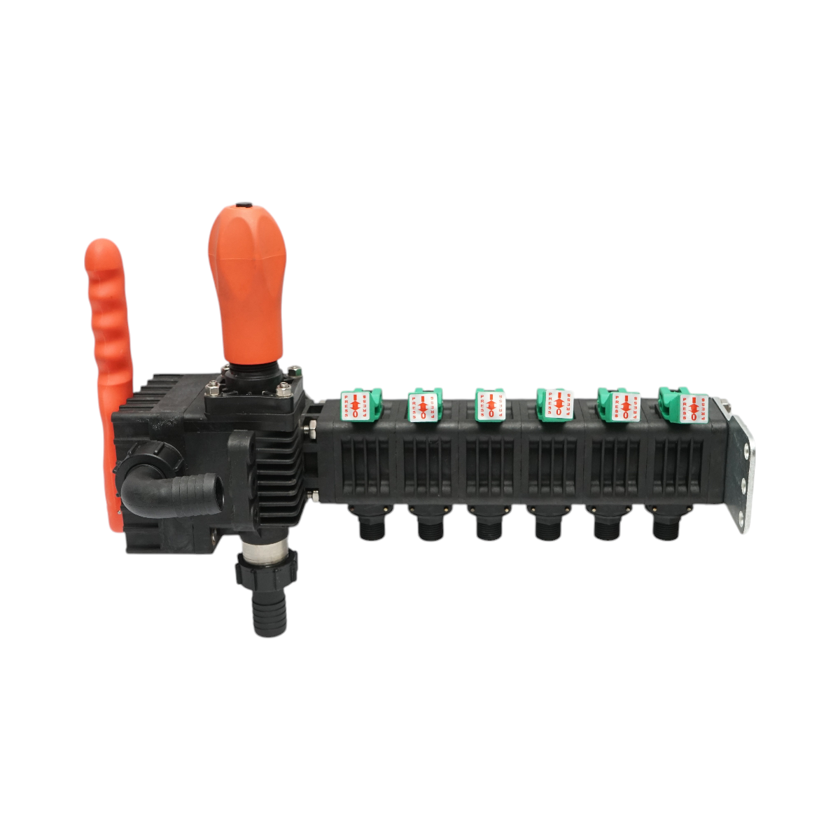 Herbicide distributor with 6 horsepower, glycerin manometer 25 bar