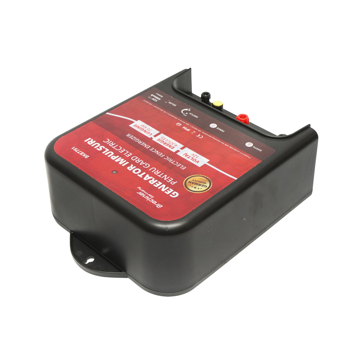 DC pulse generator device 12/220V, 4 Joules, 70km for electric fence Breckner Germany