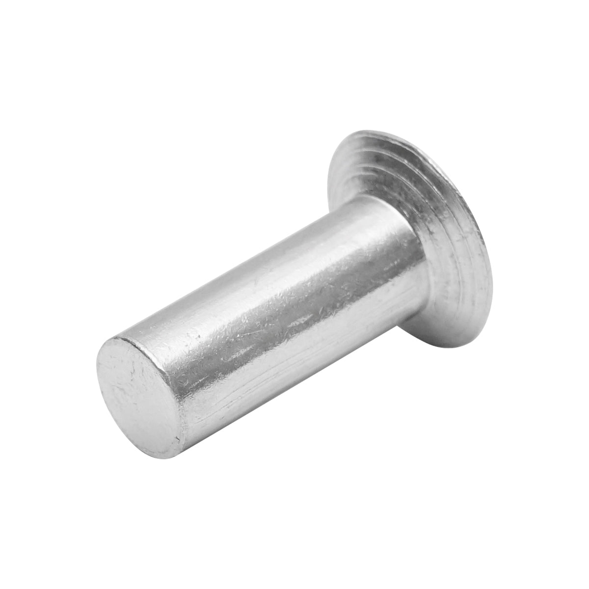 Solid aluminum rivet 27.3x9.5, head diameter 18mm