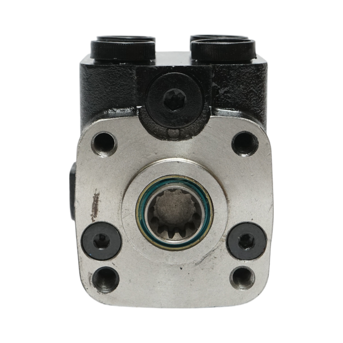 Danfoss hydraulic steering pump for Massey Ferguson, Fiat, New Holland, Fendt, Case IH OSPC 100 ON, M18x1.5mm OEM codes 1695444M91, 3821548M91, 3383107M1, 194653, 176642