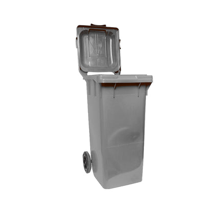 120L gray trash bin Breckner Germany