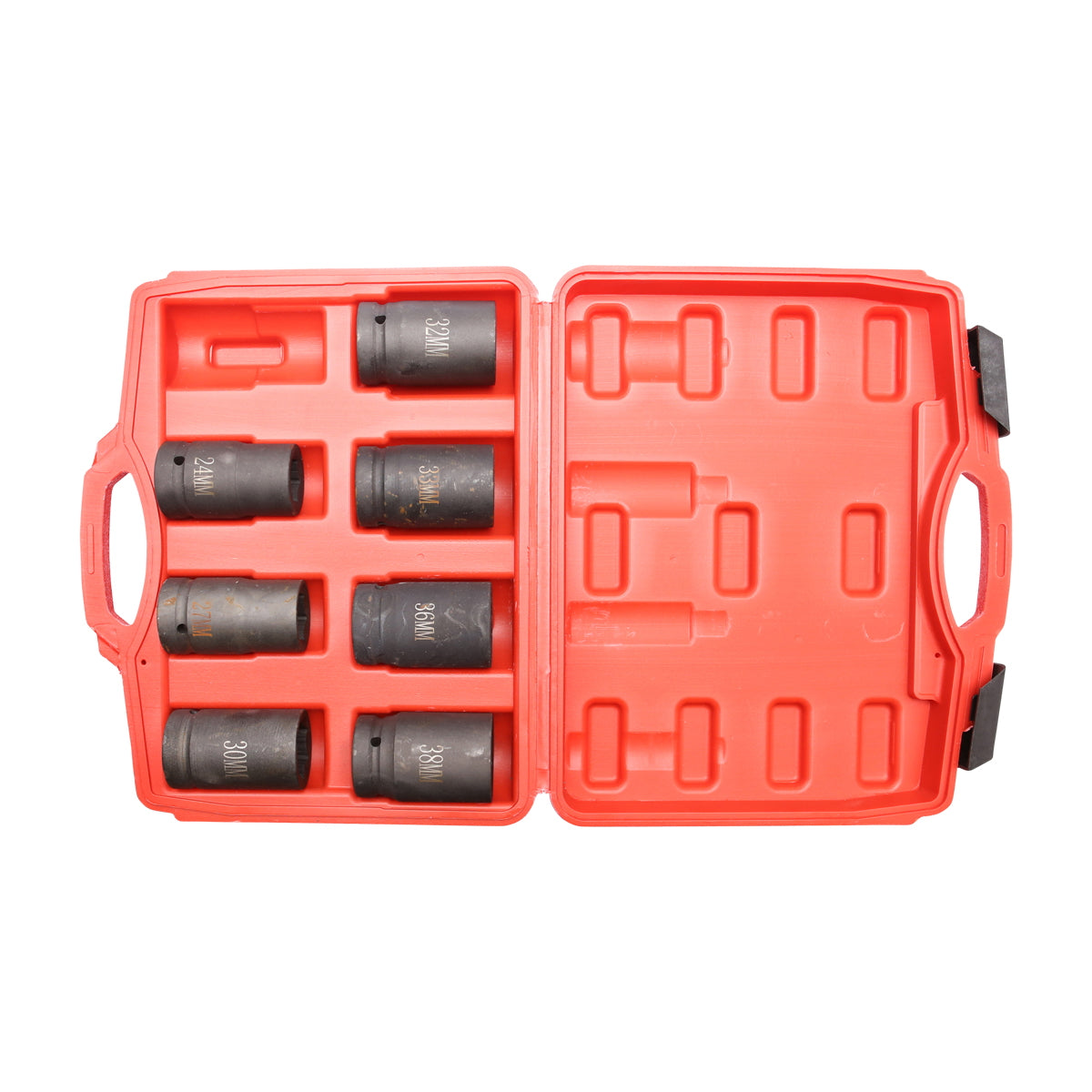 7-piece socket wrench set (24-27-30-32-33-36-38)