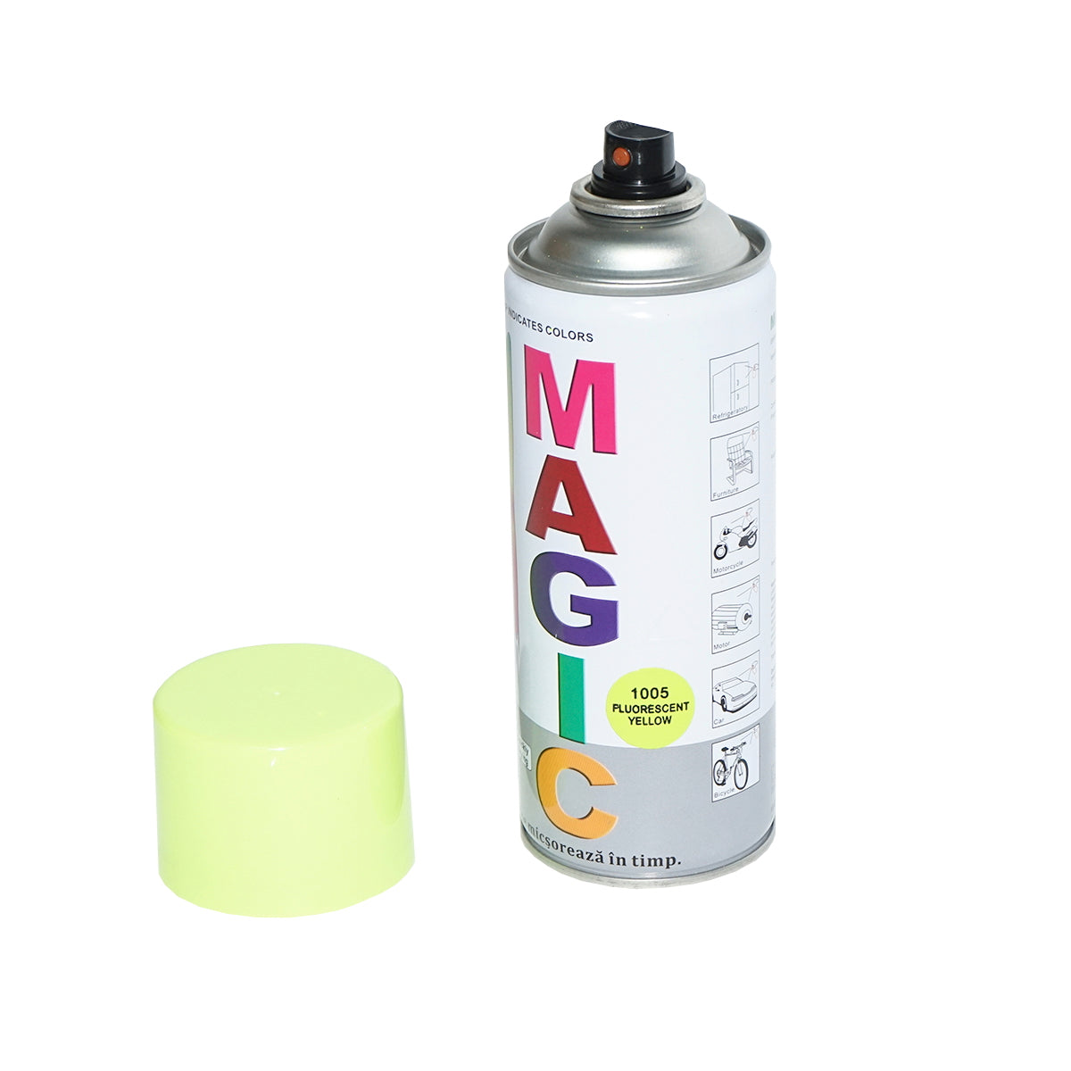 Fluorescent yellow spray paint 1005 450 ml