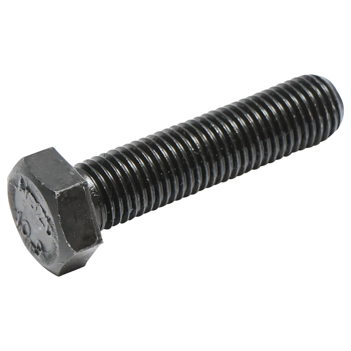 Black screw with hexagonal head DIN 960 M12x1.5x50 G10.9 100 pcs/bag