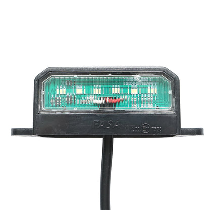 LED lamp 125x45mm for license plate lighting 12/24V Breckner Germany