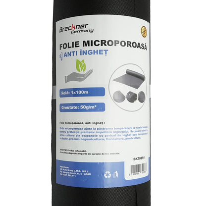 Anti-freeze microporous foil 50 g/m², 1x100m Breckner Germany