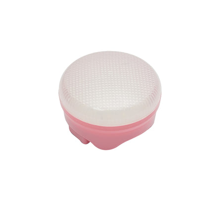 100W LED lamp with 1200mA battery and USB charging, pink