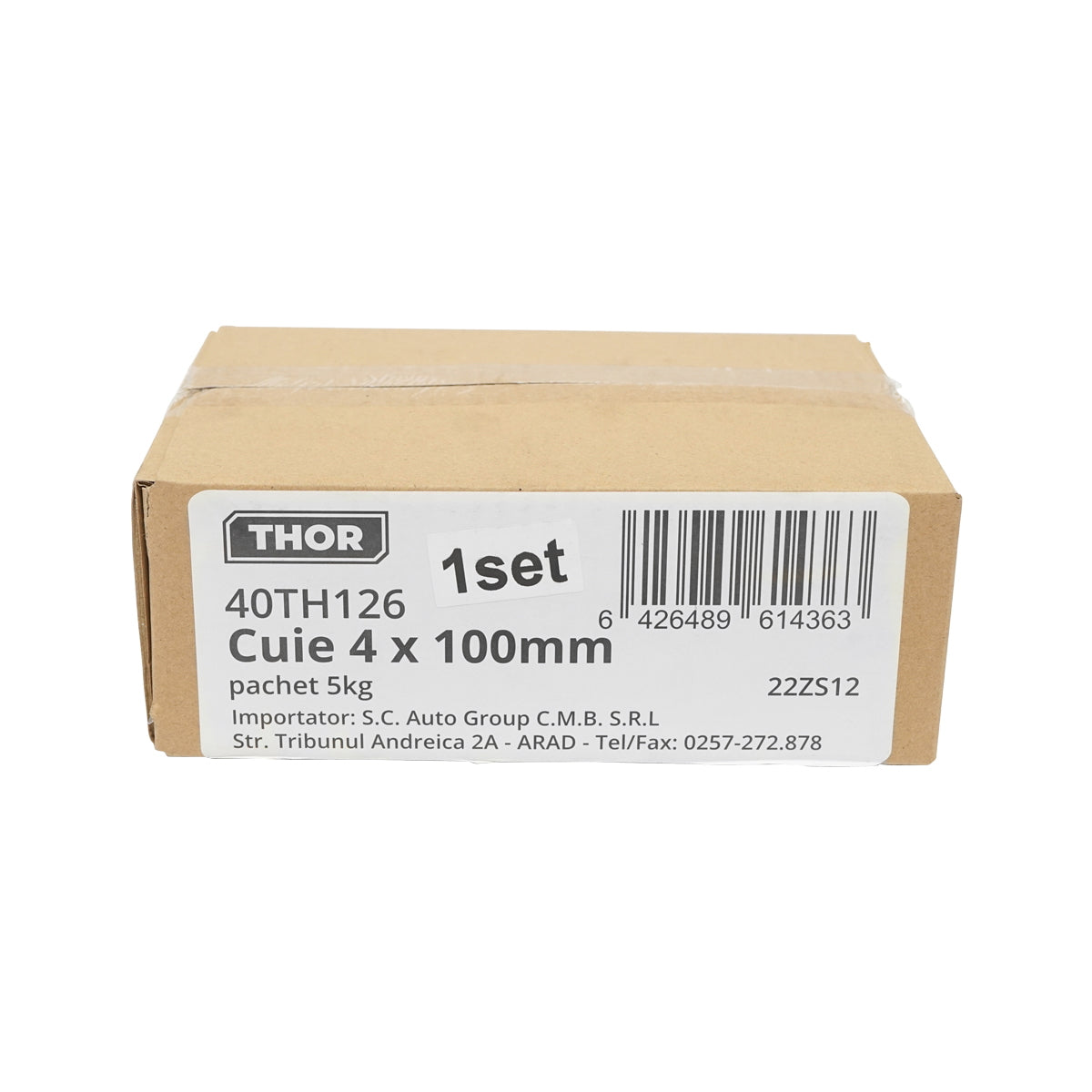 Construction nails 4x100mm pack 5Kg