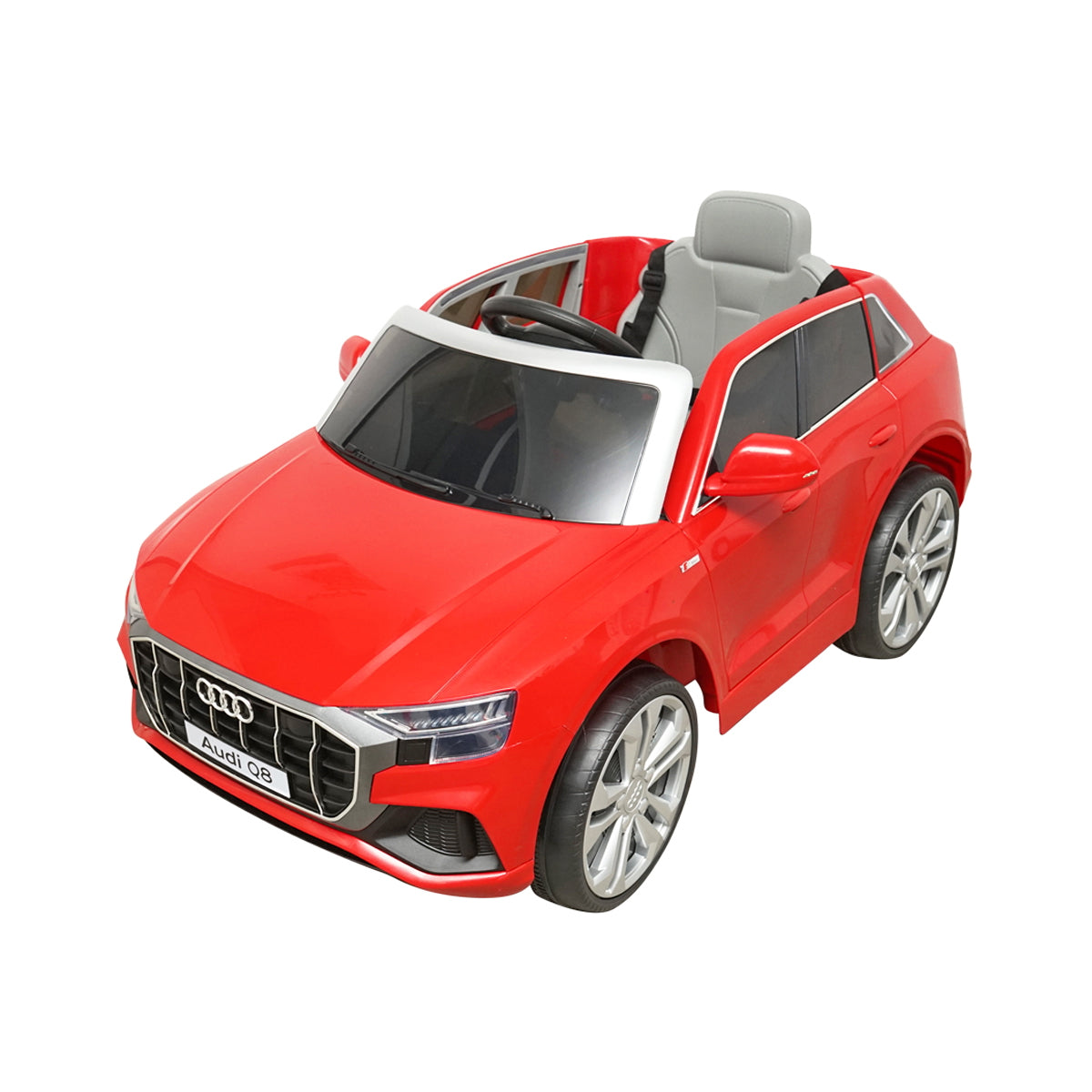 Electric car with a 6V/7Ah battery and remote control for kids JJ2066 Audi Q8 red