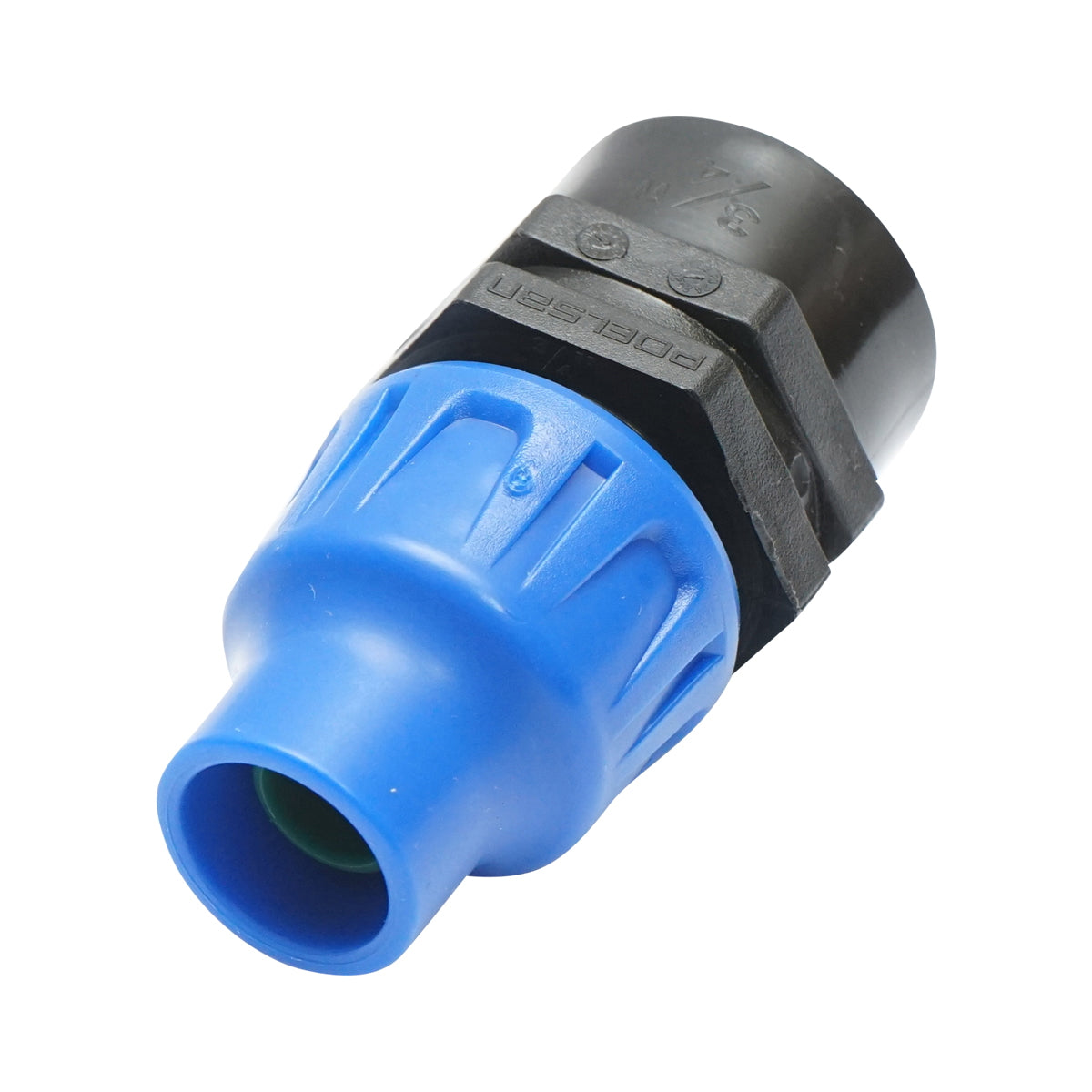 Connector fitting drip tubing D16mmx3/4 inch with internal thread for irrigation systems