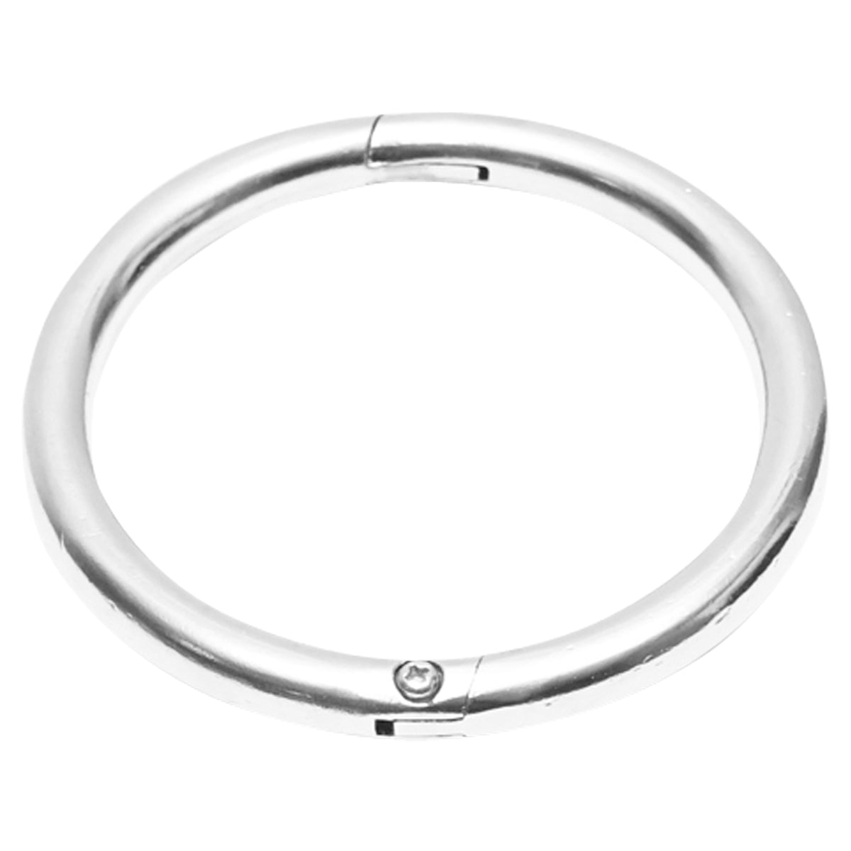 Metallic nasal ring for cattle, ruminants with screw fixation Breckner Germany